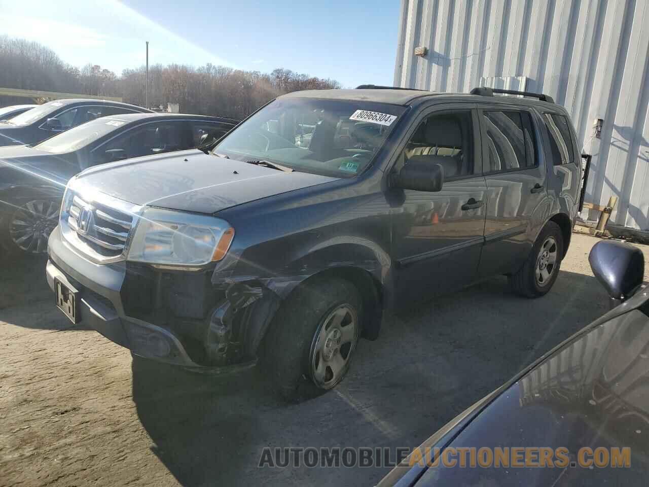 5FNYF4H26DB020873 HONDA PILOT 2013