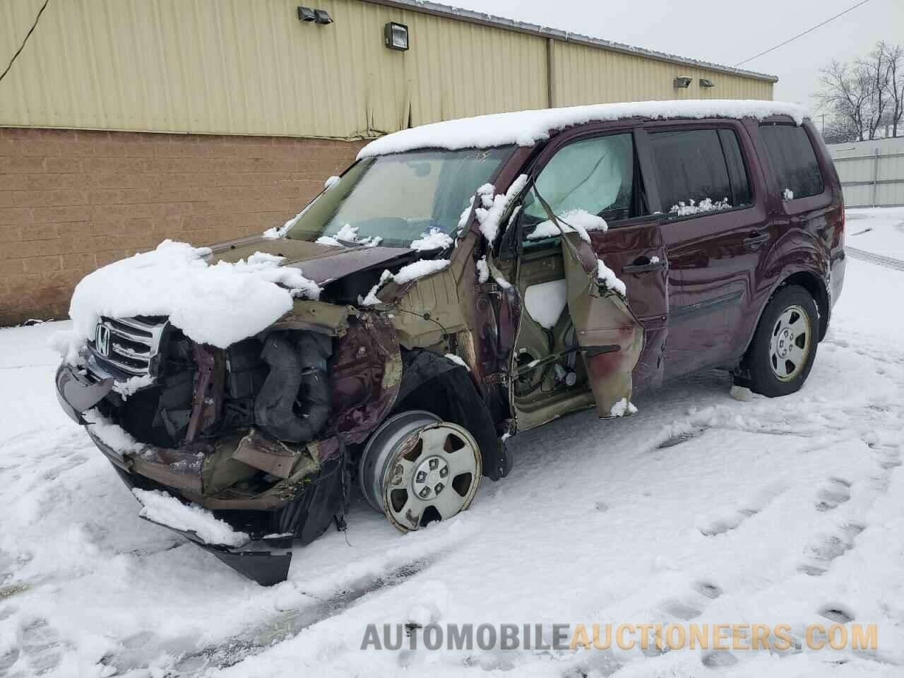 5FNYF4H26DB085920 HONDA PILOT 2013