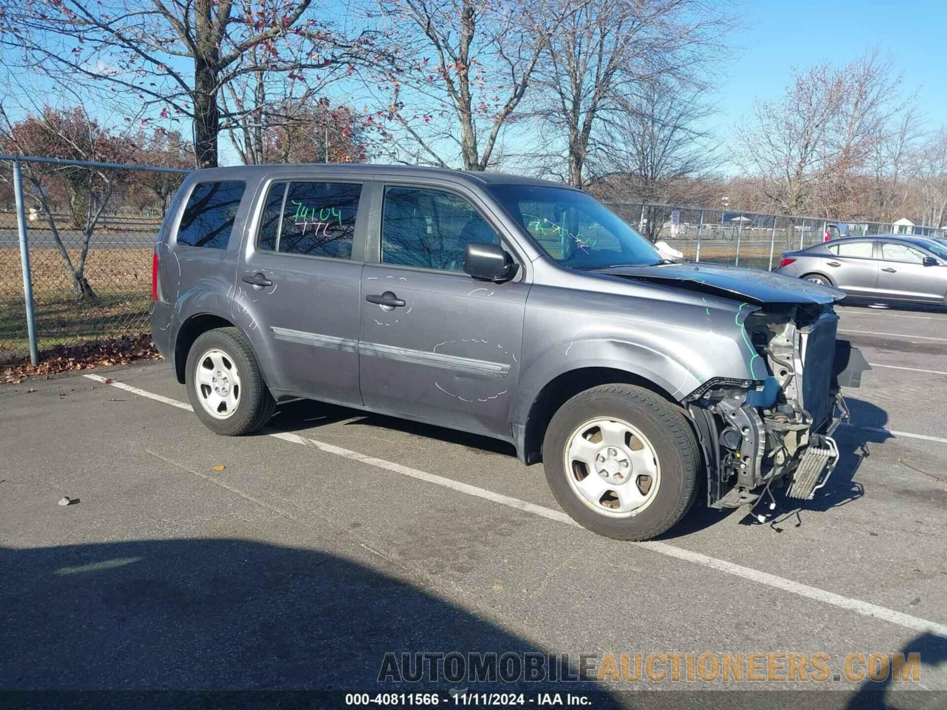 5FNYF4H27EB046139 HONDA PILOT 2014