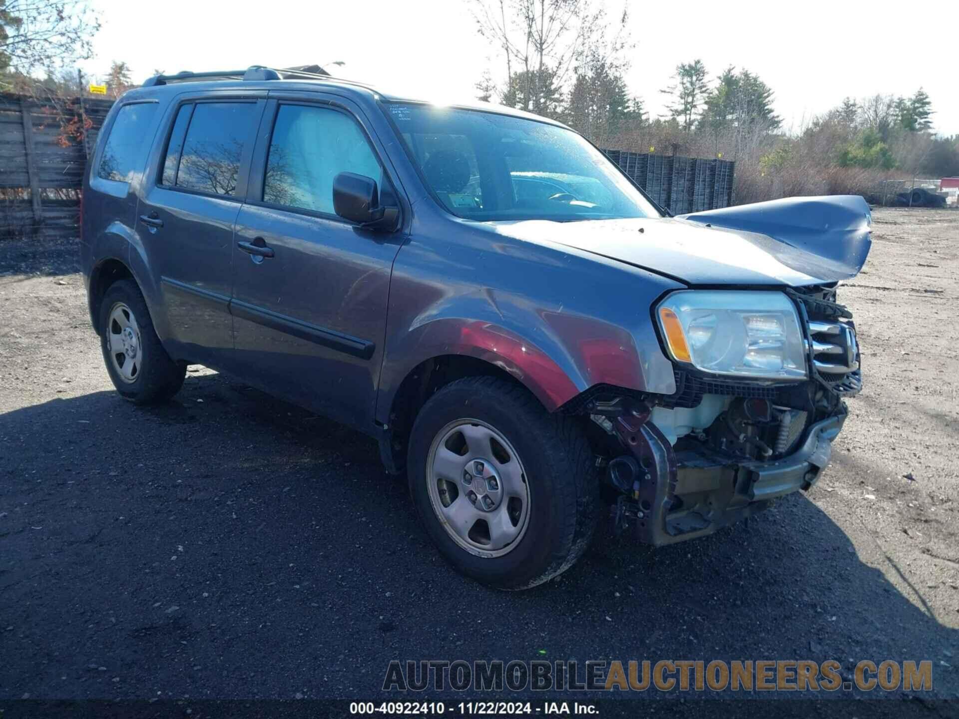 5FNYF4H27FB049883 HONDA PILOT 2015