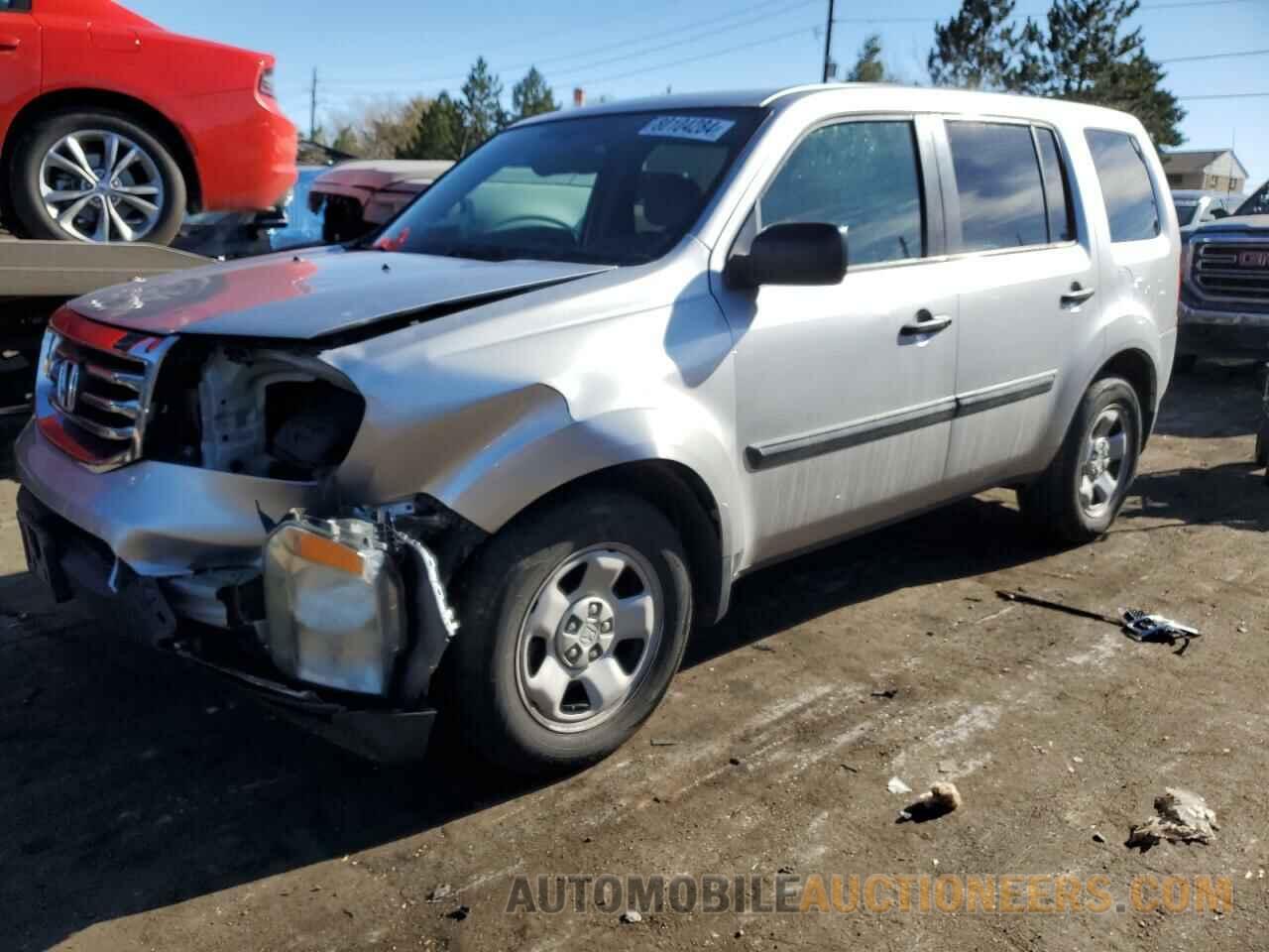 5FNYF4H28EB019516 HONDA PILOT 2014