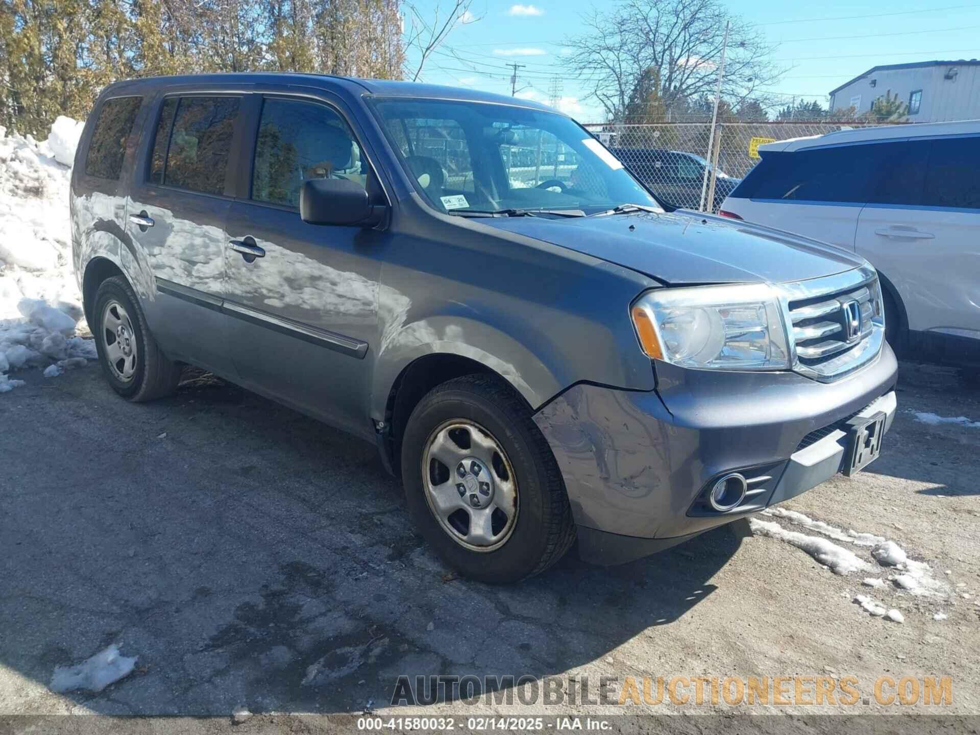 5FNYF4H28FB076705 HONDA PILOT 2015