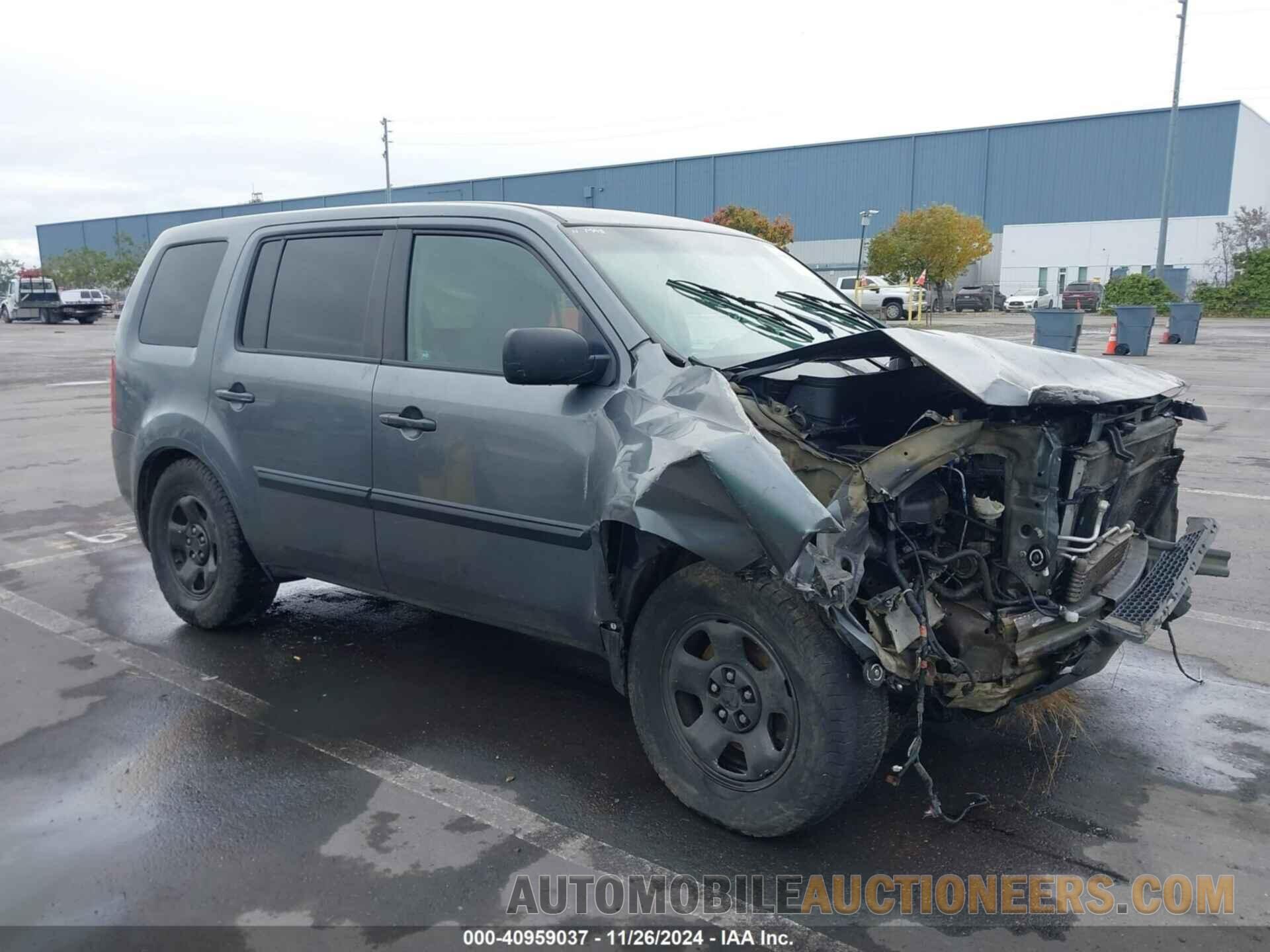 5FNYF4H2XBB104062 HONDA PILOT 2011