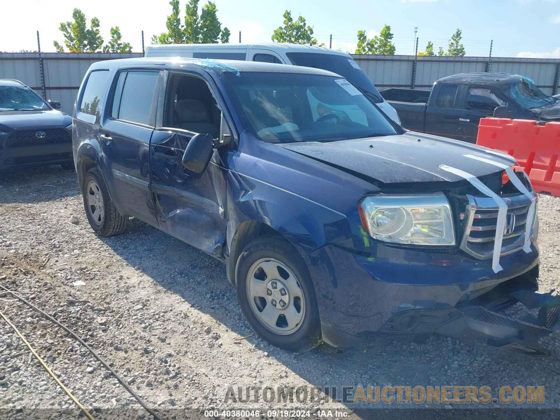 5FNYF4H2XEB027097 HONDA PILOT 2014