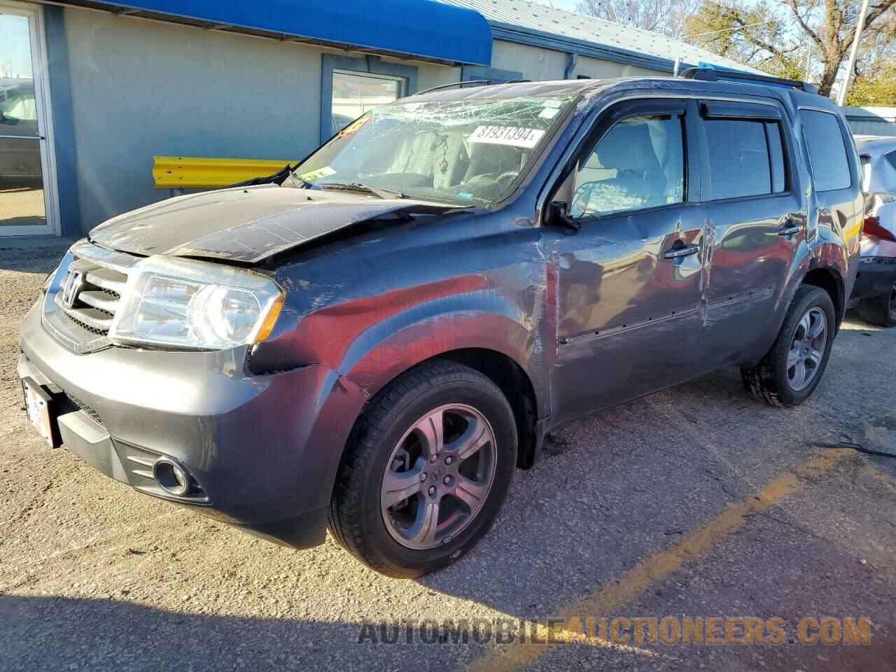 5FNYF4H31FB077851 HONDA PILOT 2015