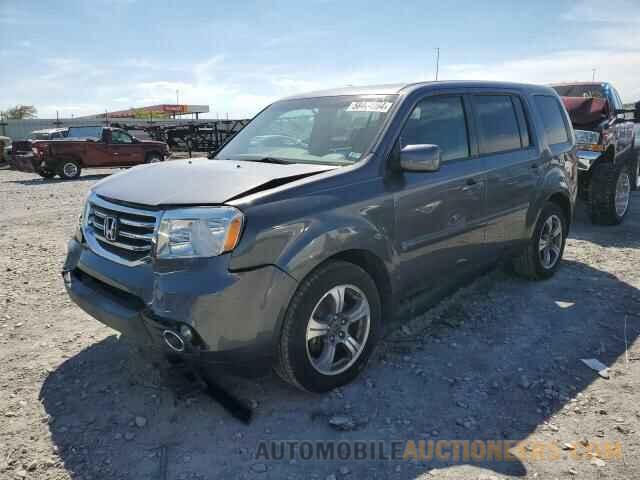 5FNYF4H33FB017375 HONDA PILOT 2015