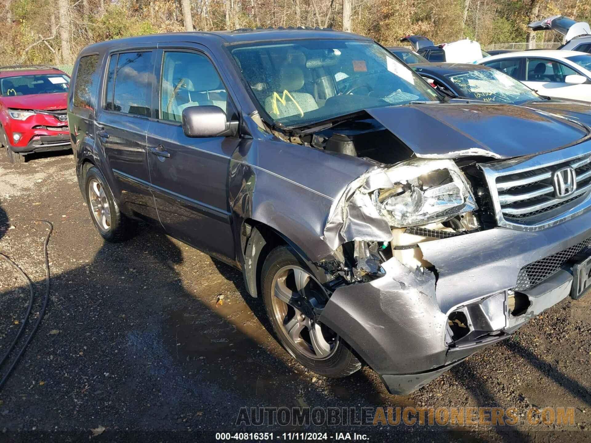 5FNYF4H34FB078444 HONDA PILOT 2015