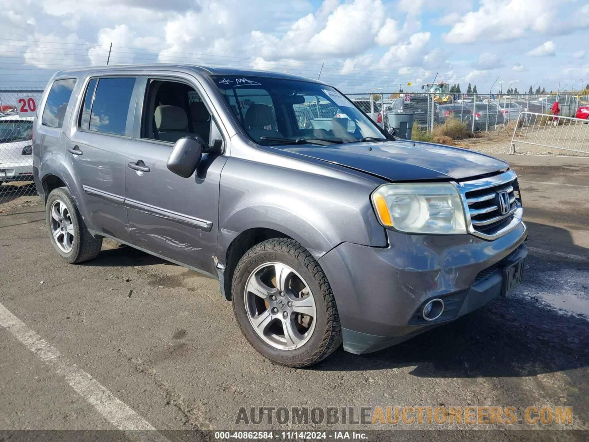 5FNYF4H35FB074886 HONDA PILOT 2015