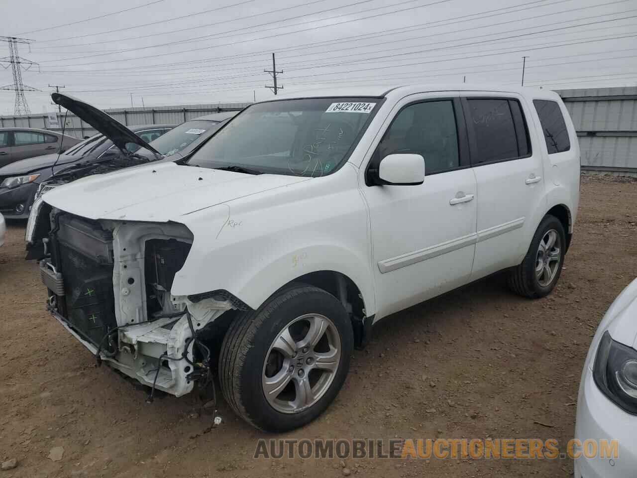 5FNYF4H40CB014745 HONDA PILOT 2012