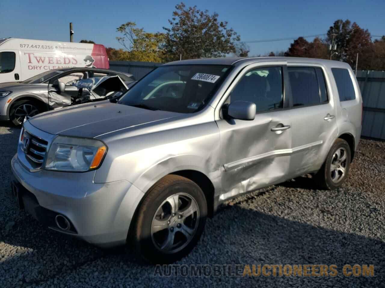 5FNYF4H42DB057078 HONDA PILOT 2013