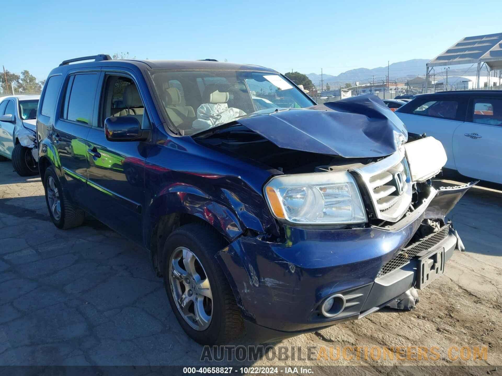 5FNYF4H42DB068985 HONDA PILOT 2013