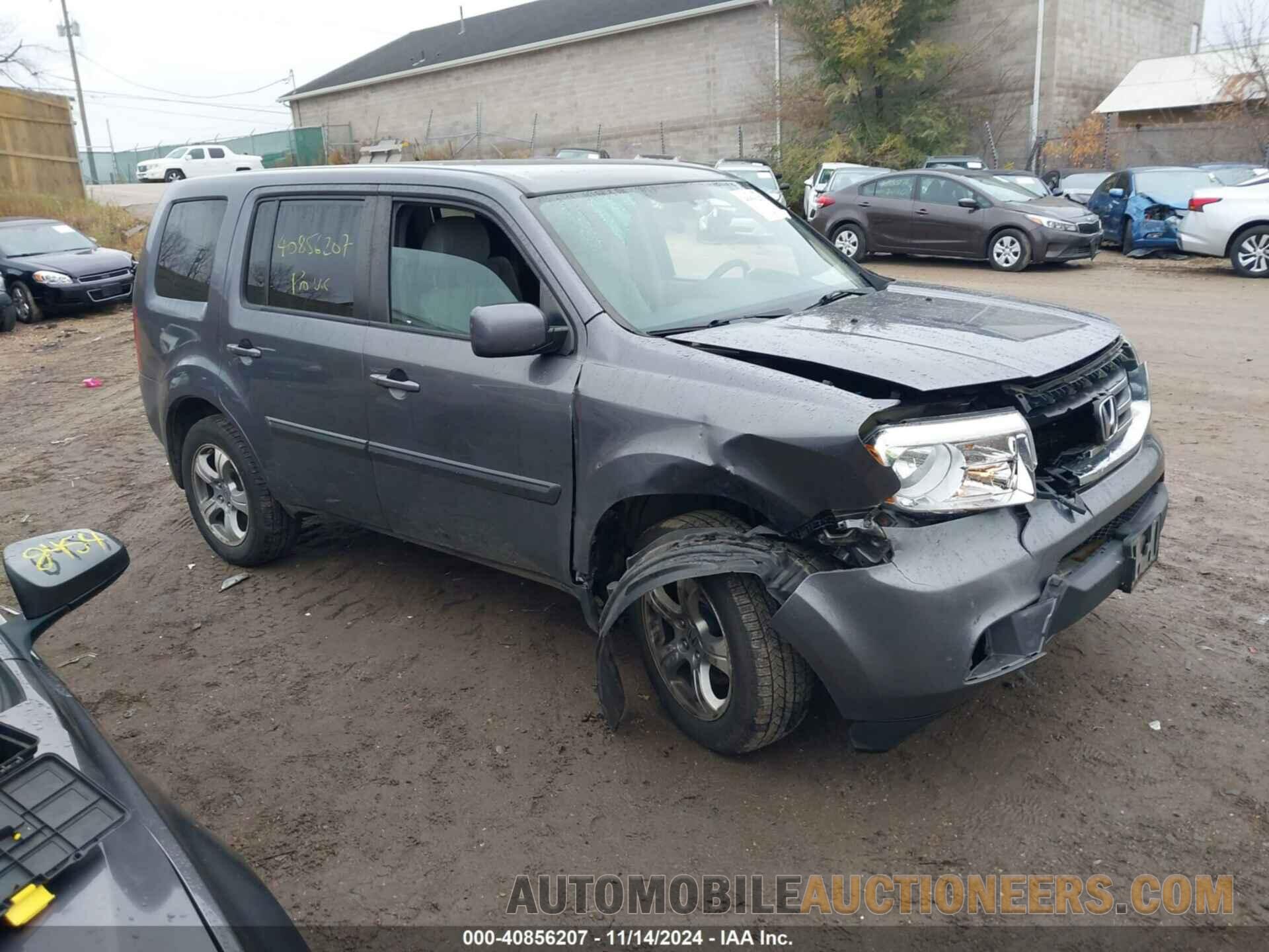 5FNYF4H43EB017027 HONDA PILOT 2014