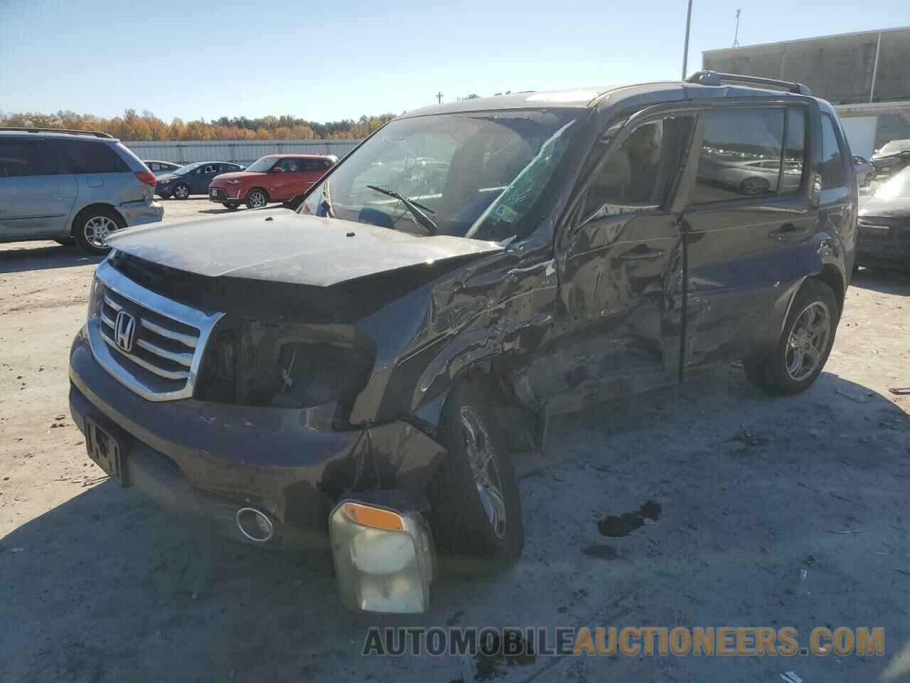 5FNYF4H46CB073931 HONDA PILOT 2012