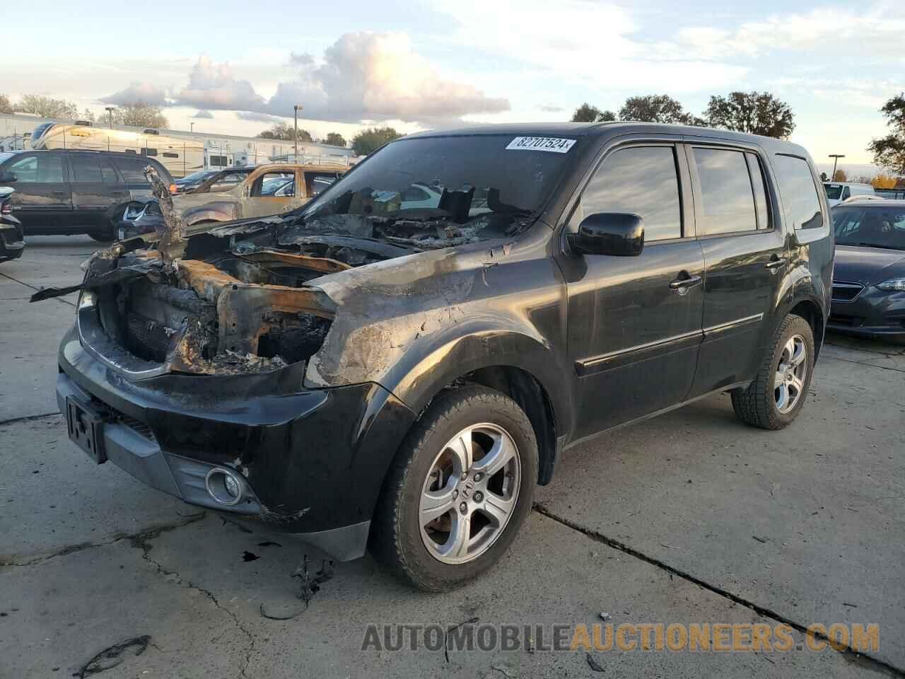 5FNYF4H47CB080886 HONDA PILOT 2012