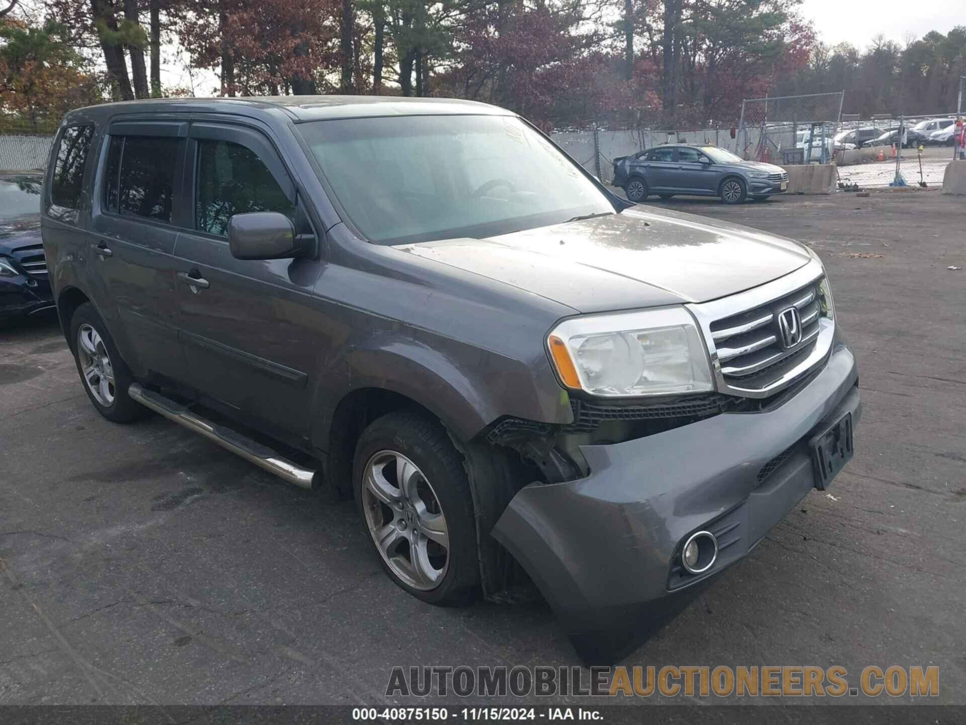 5FNYF4H47EB003874 HONDA PILOT 2014