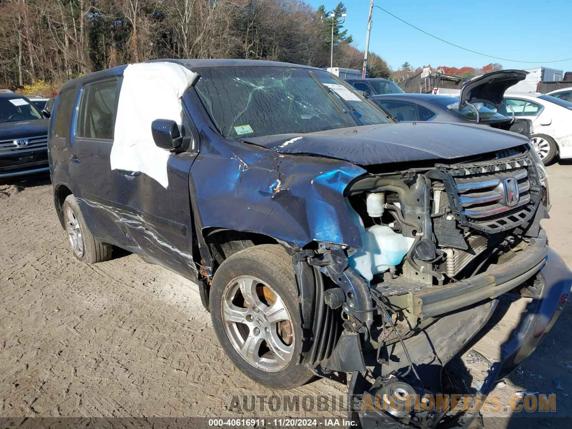 5FNYF4H47FB016836 HONDA PILOT 2015