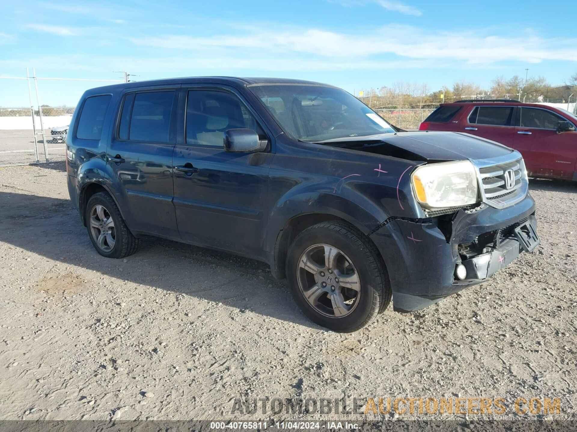 5FNYF4H48CB059366 HONDA PILOT 2012