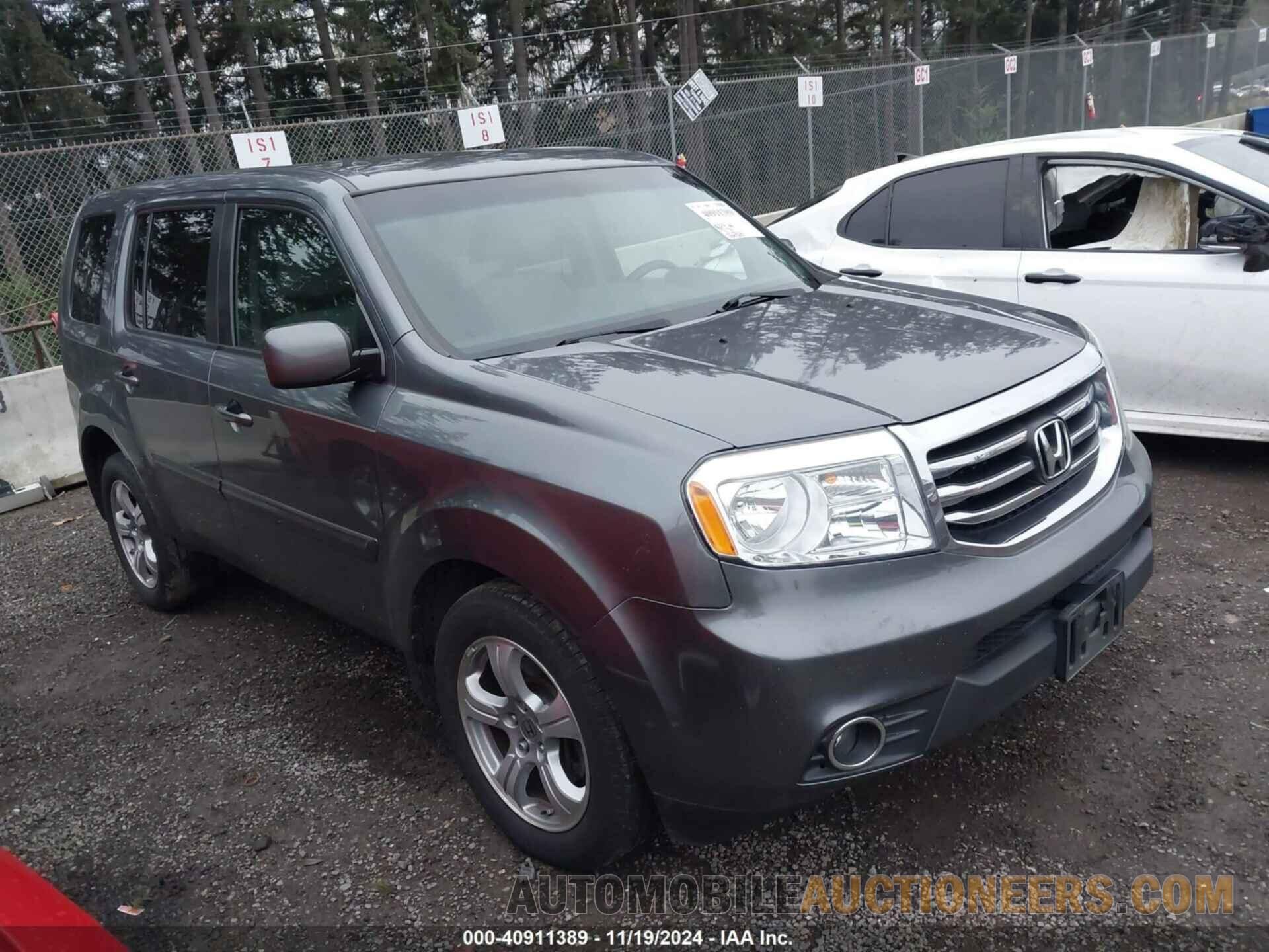 5FNYF4H4XDB032848 HONDA PILOT 2013