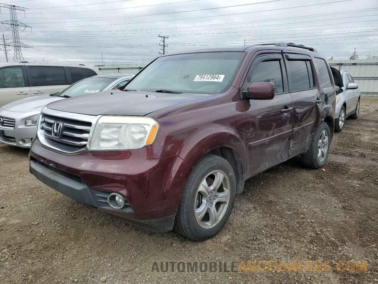 5FNYF4H50CB078440 HONDA PILOT 2012