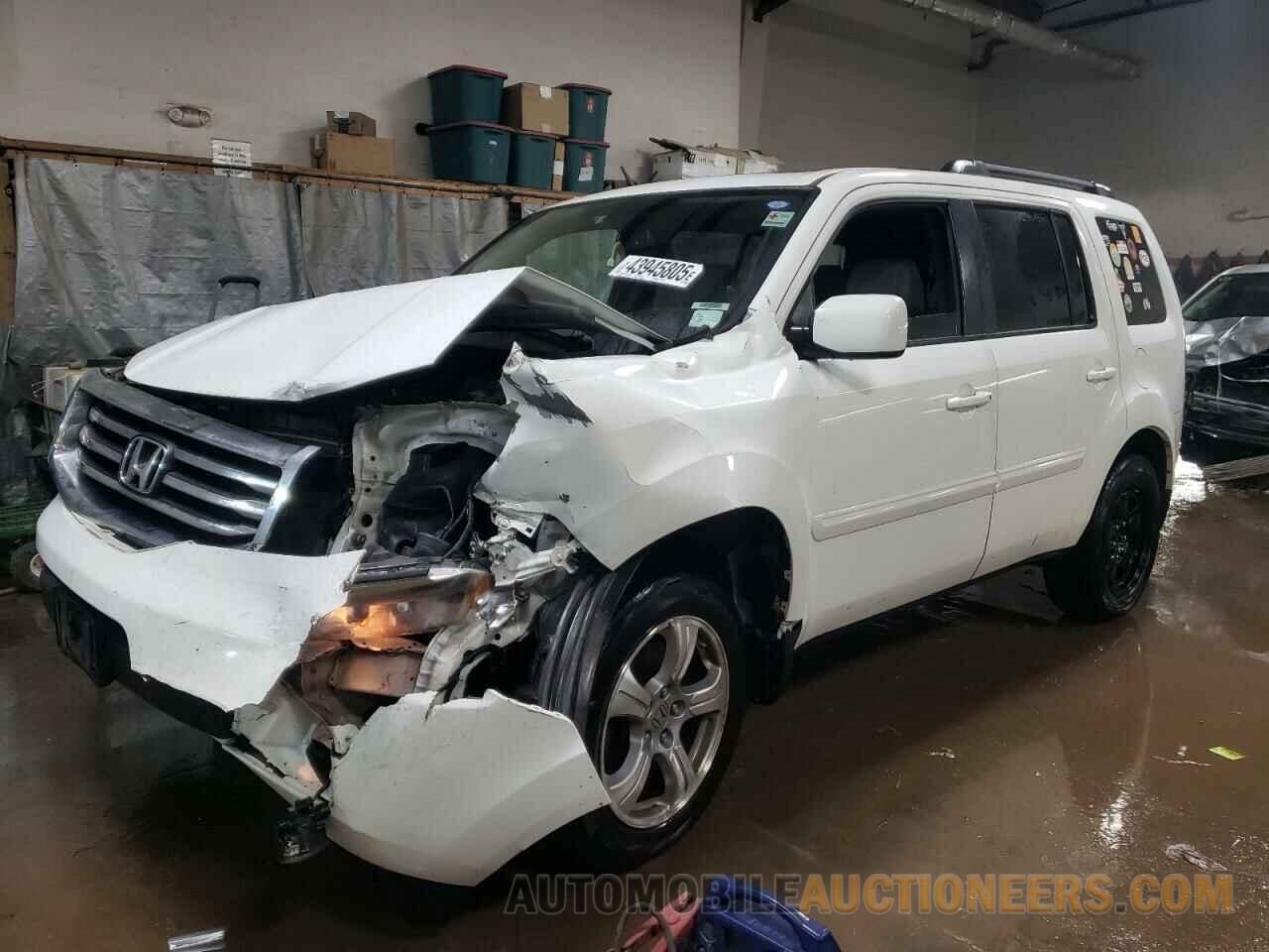 5FNYF4H50DB012357 HONDA PILOT 2013