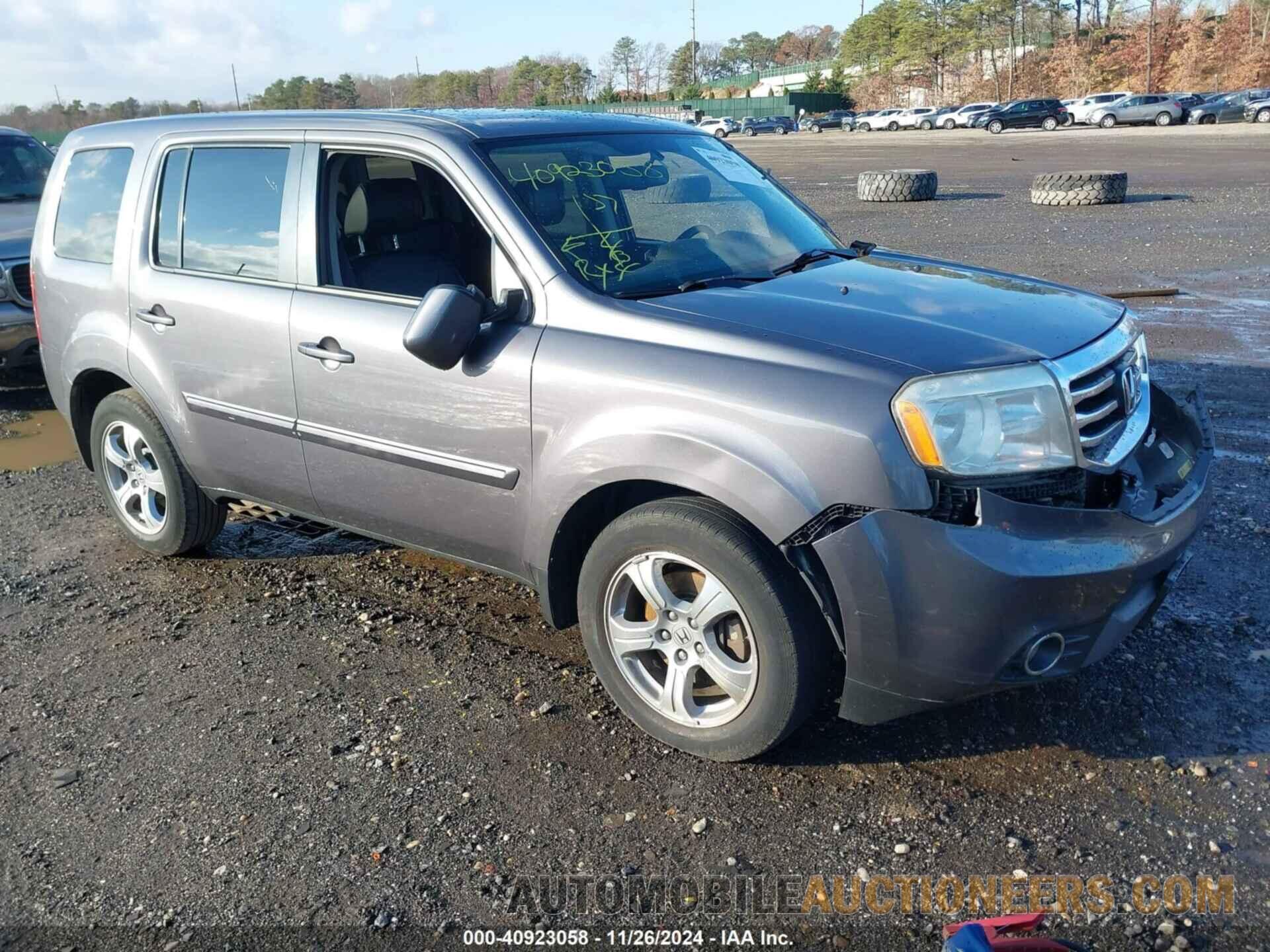 5FNYF4H50EB008309 HONDA PILOT 2014