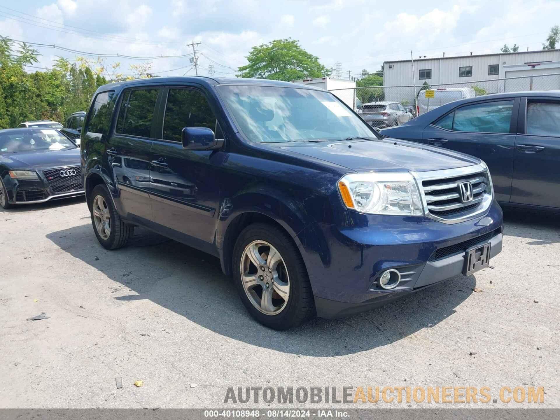 5FNYF4H50FB071704 HONDA PILOT 2015