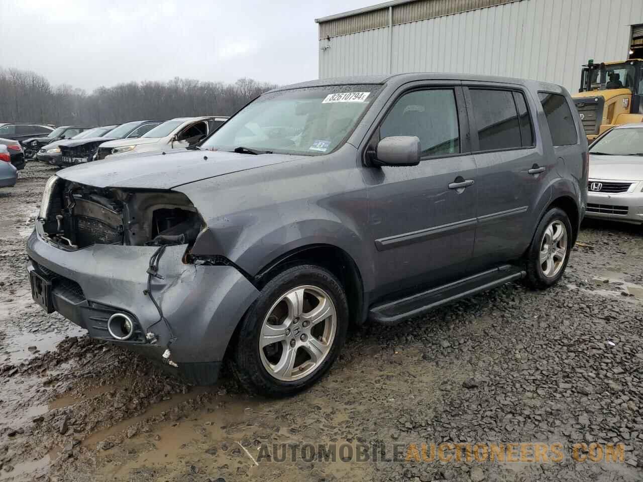 5FNYF4H51CB074249 HONDA PILOT 2012