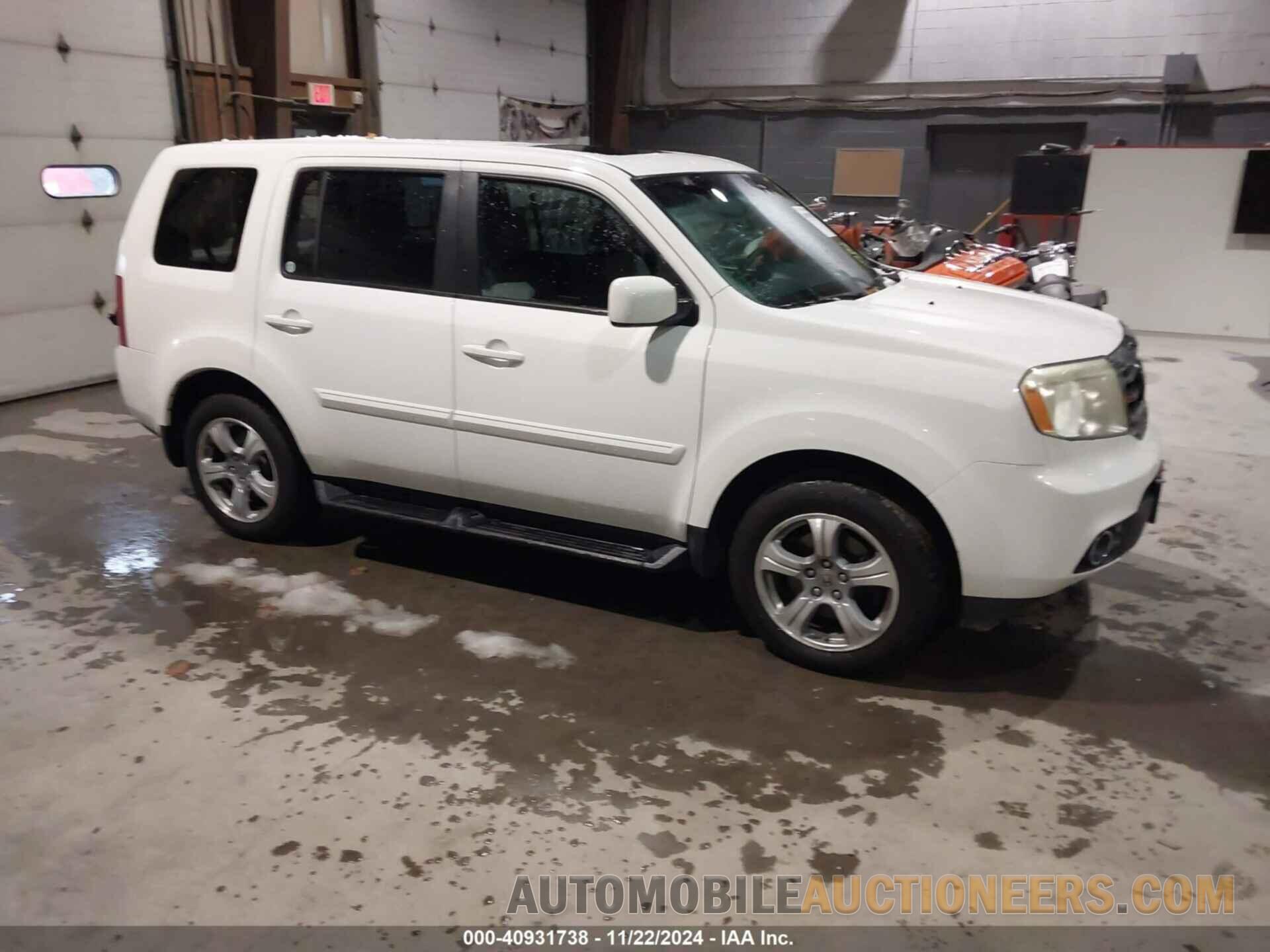 5FNYF4H51DB020547 HONDA PILOT 2013