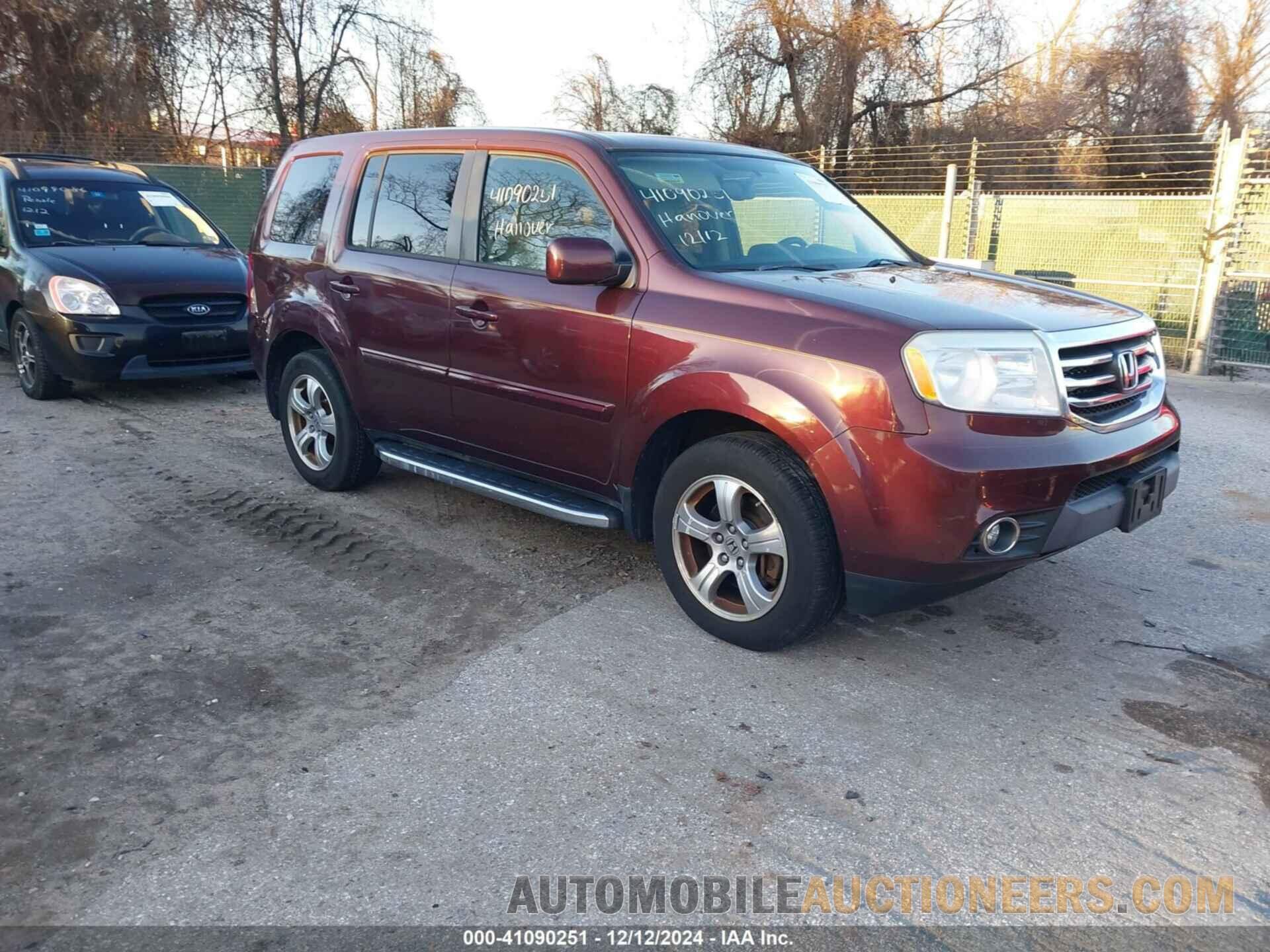 5FNYF4H51DB042631 HONDA PILOT 2013