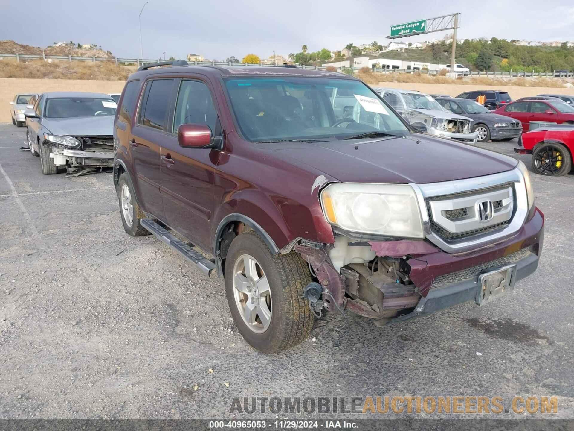 5FNYF4H52BB037290 HONDA PILOT 2011