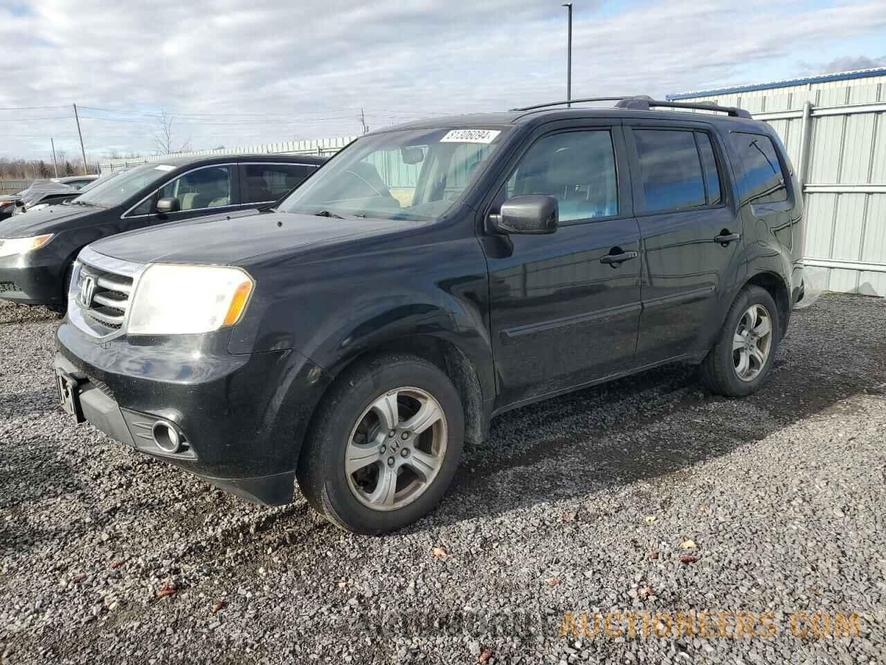 5FNYF4H52CB504905 HONDA PILOT 2012