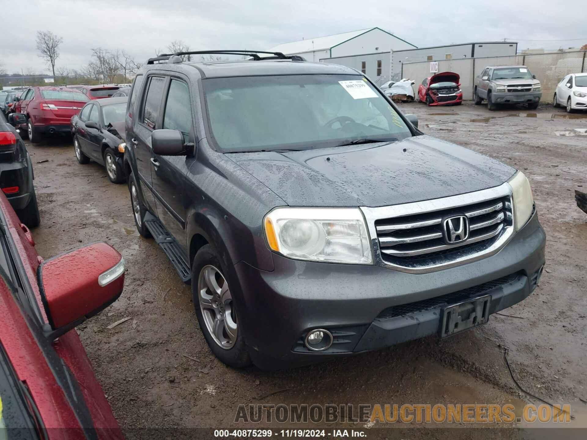 5FNYF4H52DB004177 HONDA PILOT 2013