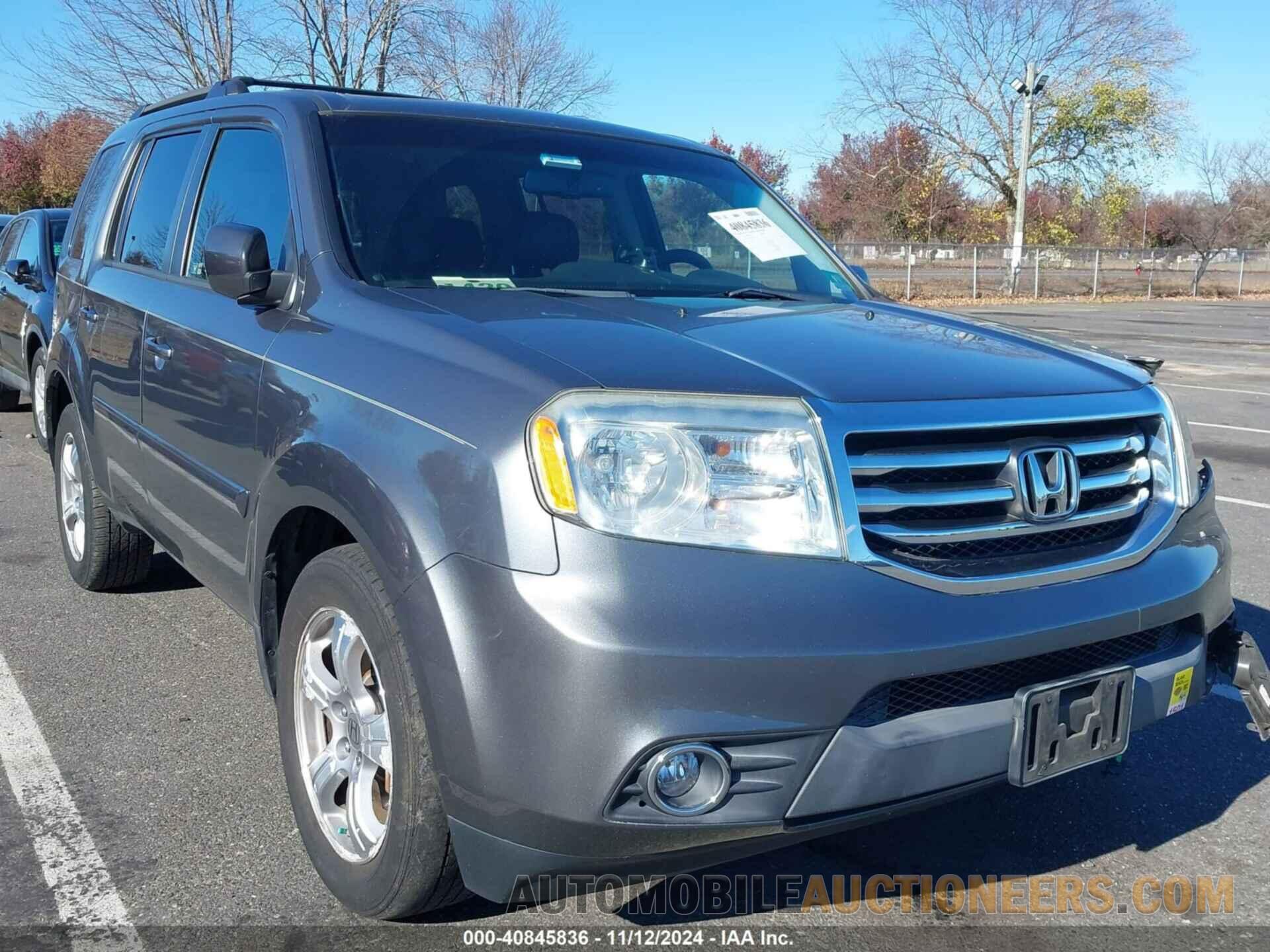 5FNYF4H53CB017390 HONDA PILOT 2012