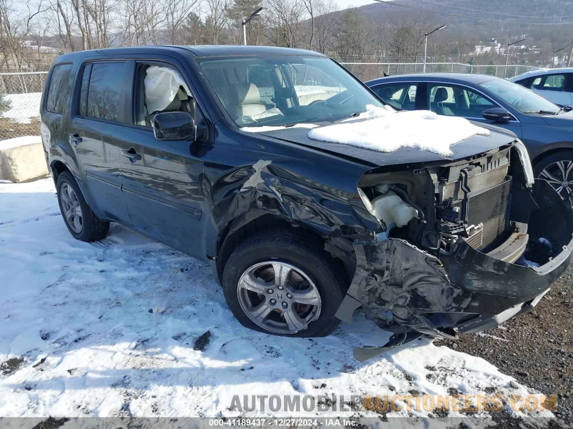 5FNYF4H54DB011454 HONDA PILOT 2013