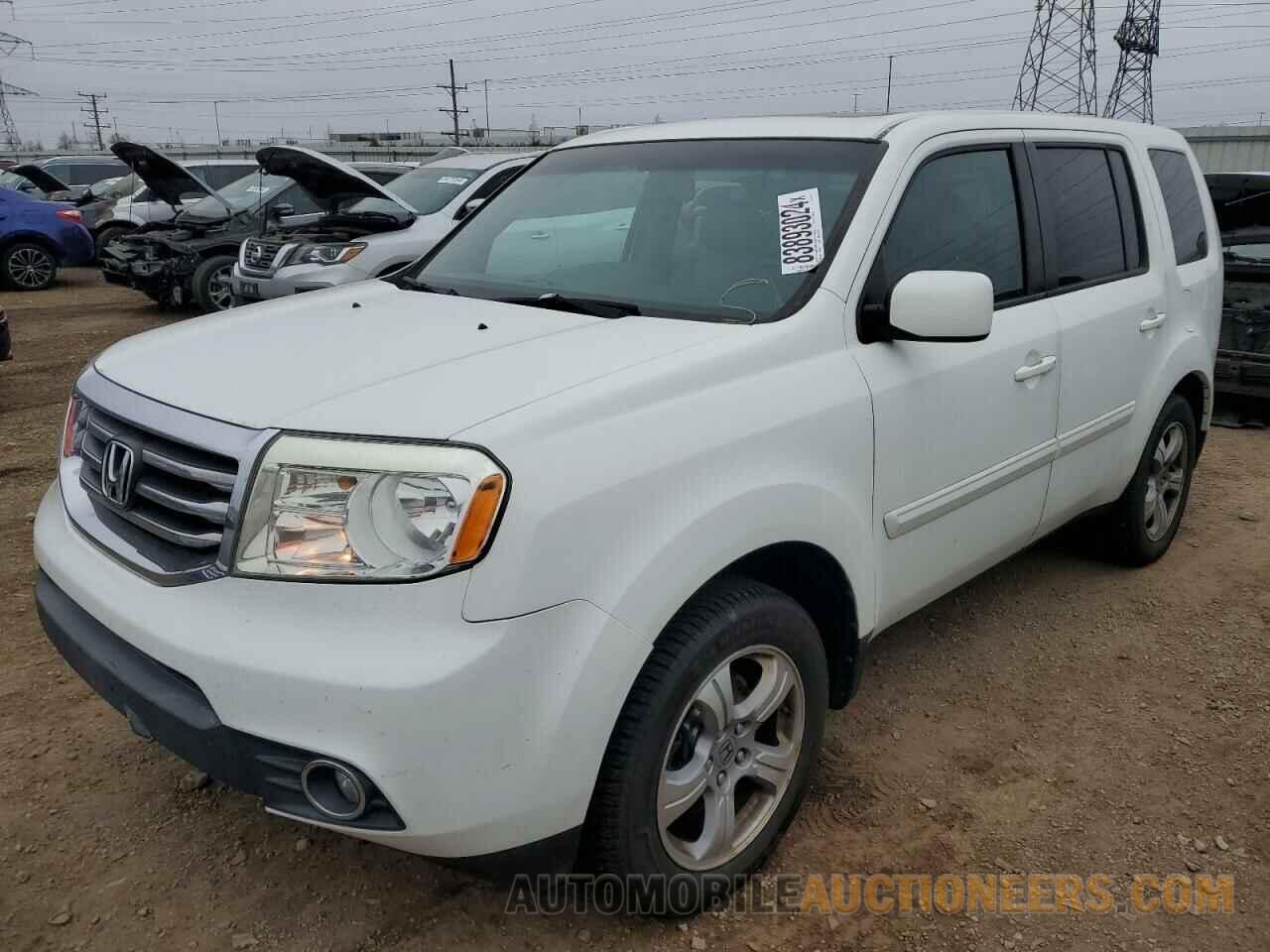 5FNYF4H54DB016296 HONDA PILOT 2013