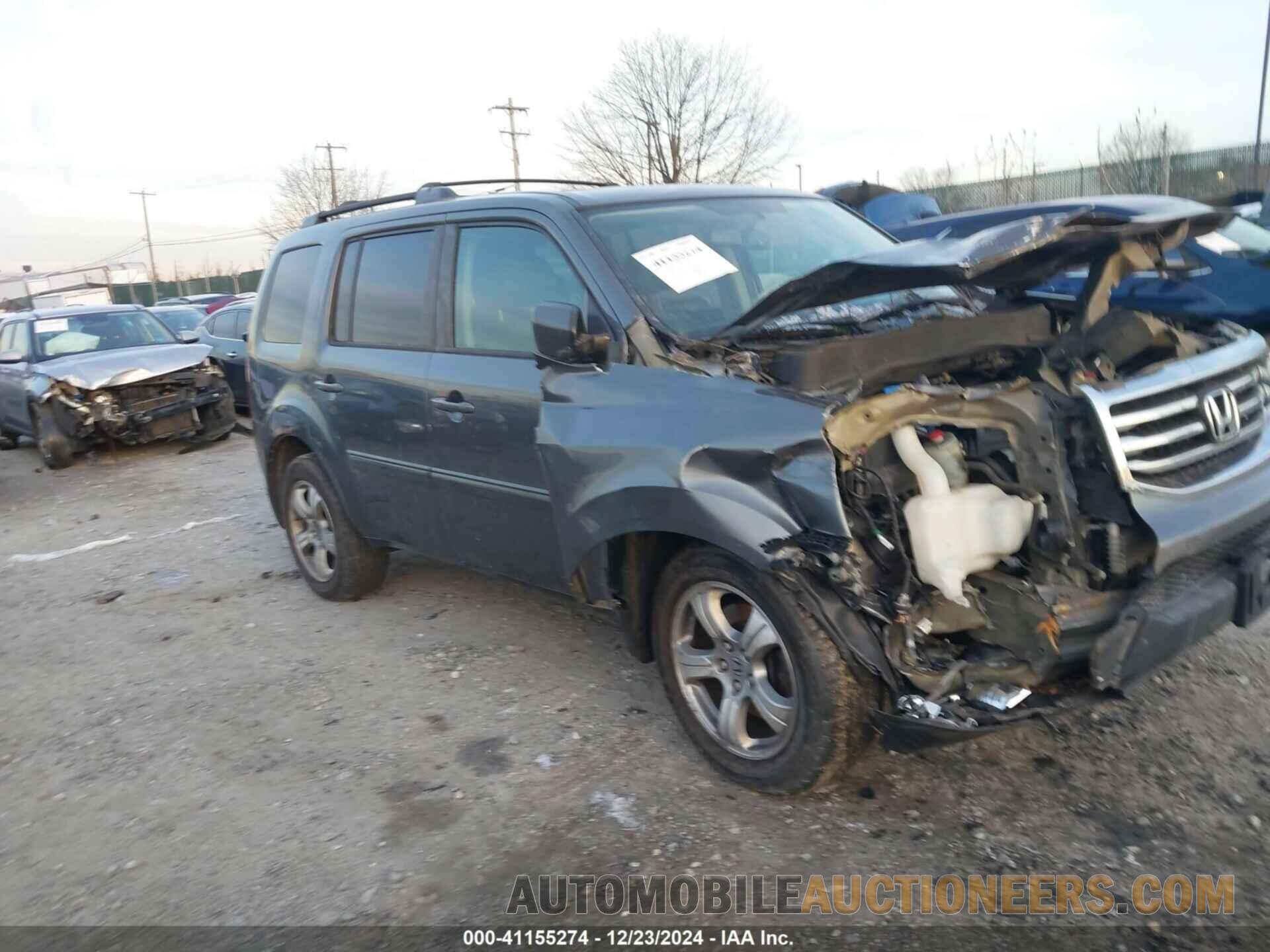 5FNYF4H54DB017092 HONDA PILOT 2013