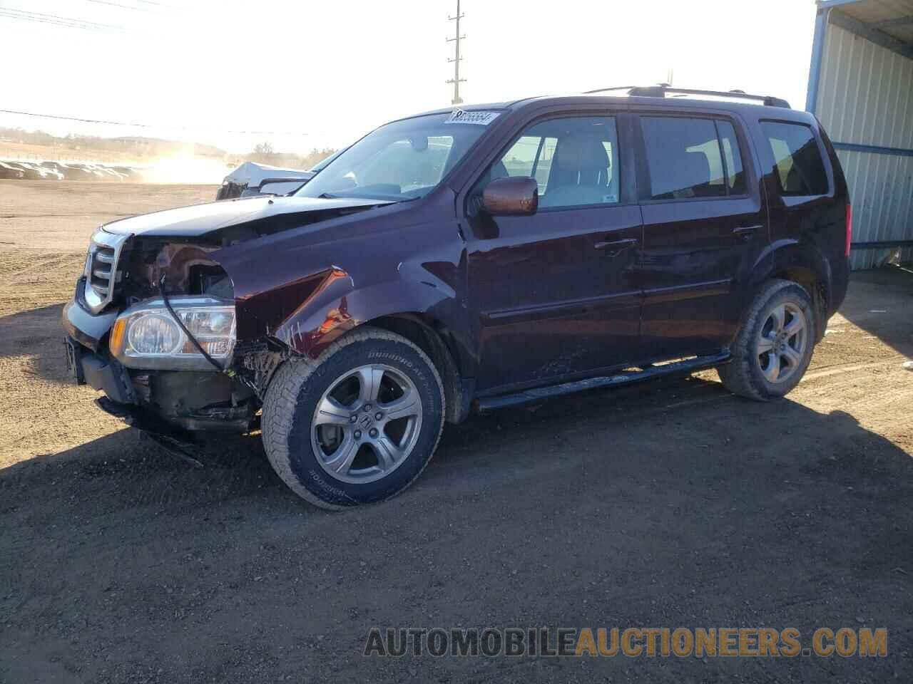 5FNYF4H54FB007665 HONDA PILOT 2015