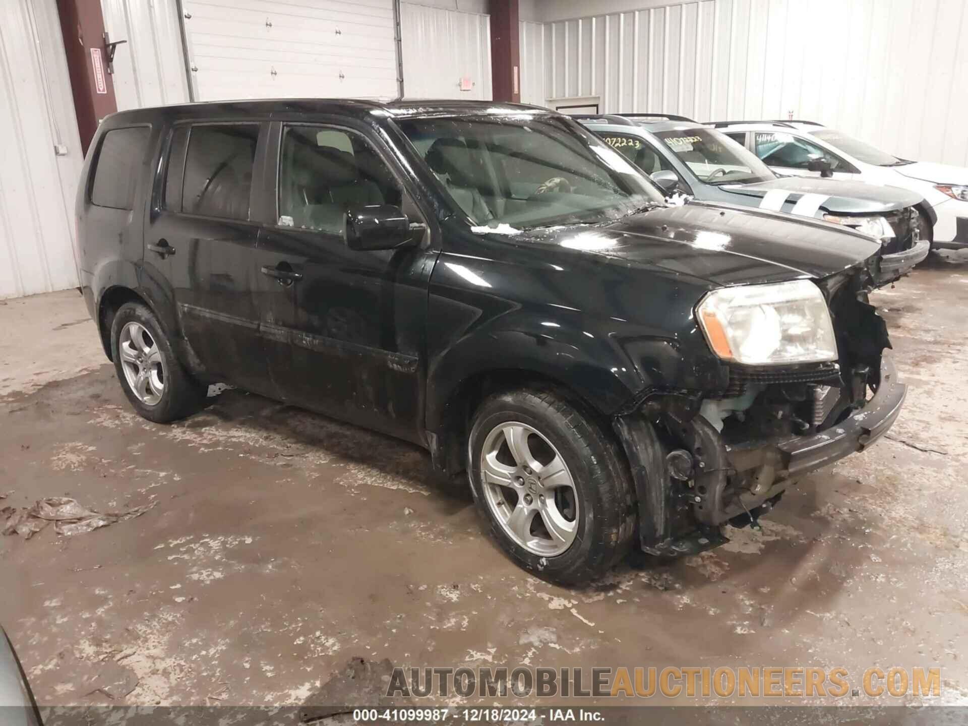 5FNYF4H55CB083200 HONDA PILOT 2012