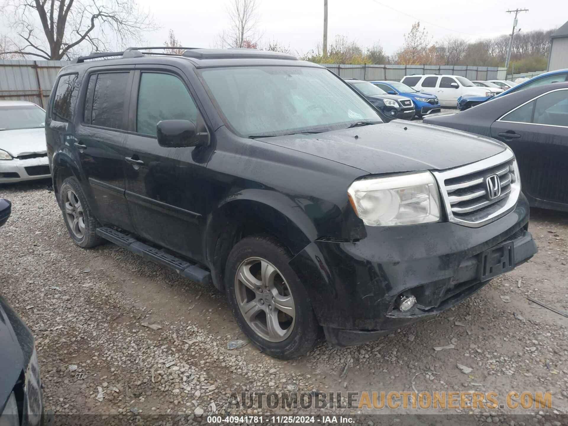 5FNYF4H55DB064003 HONDA PILOT 2013