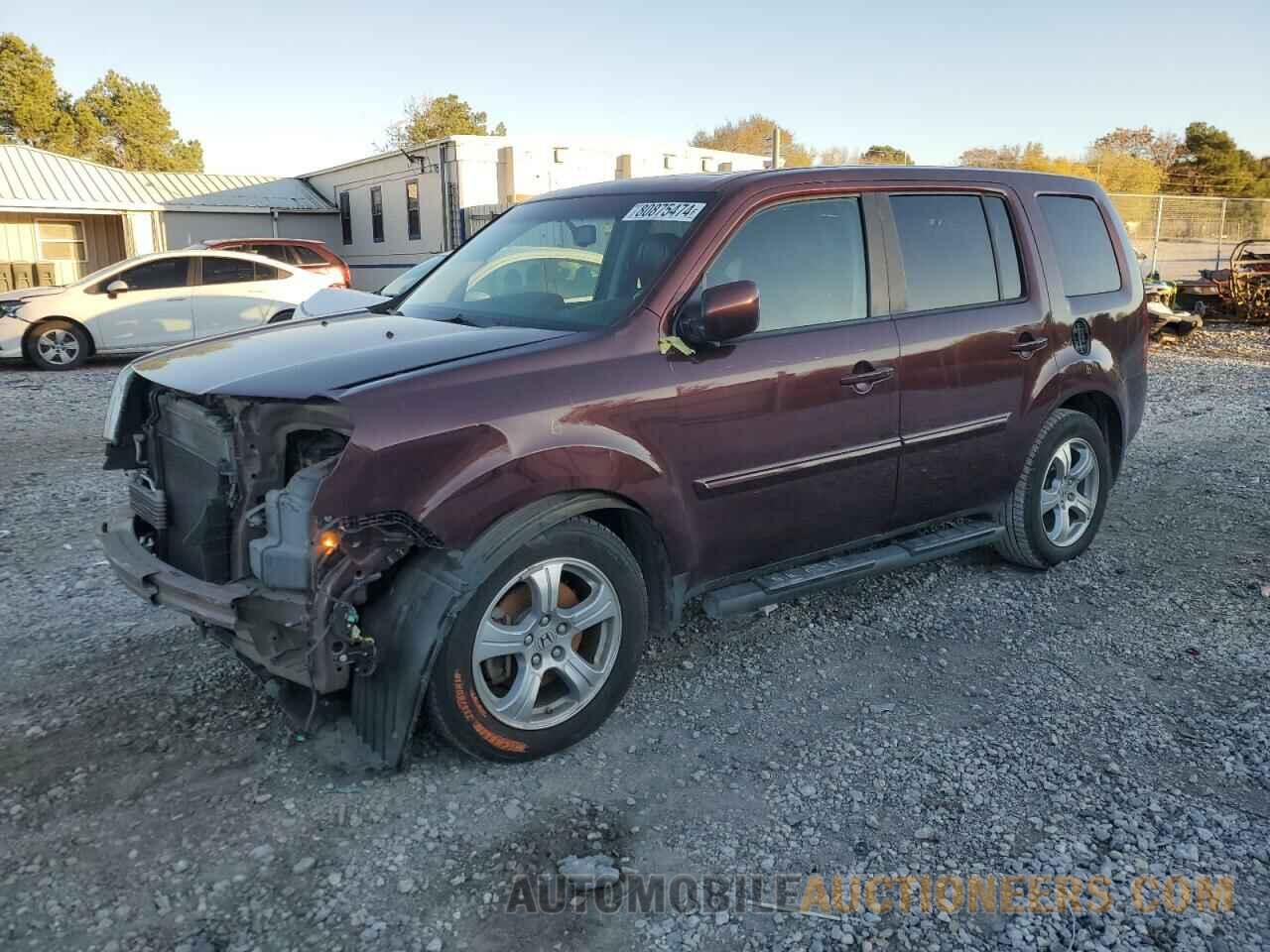 5FNYF4H55EB004126 HONDA PILOT 2014