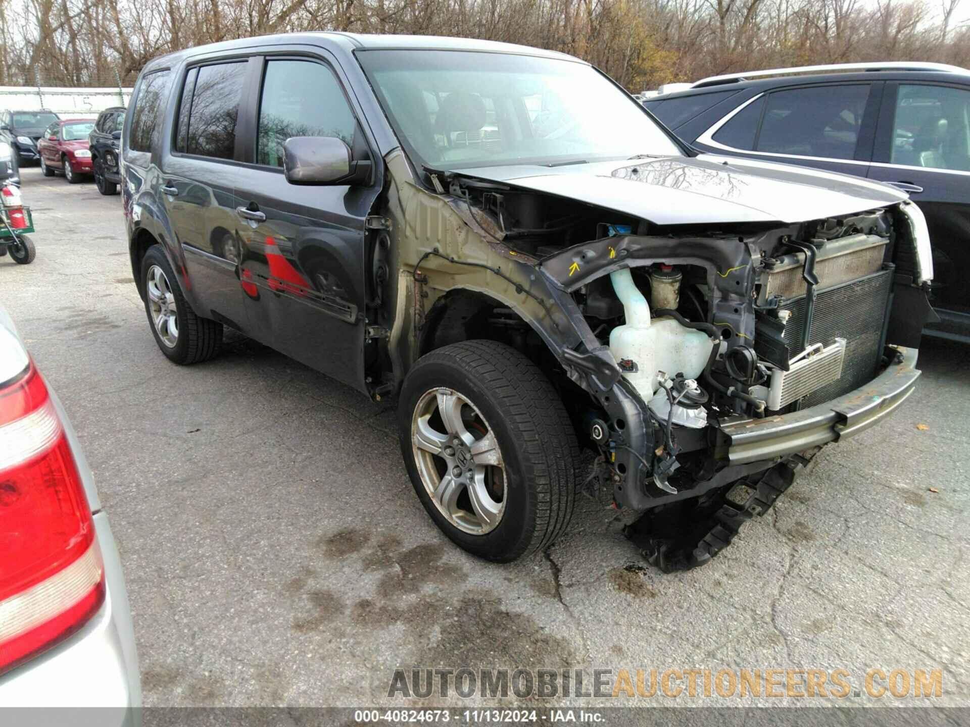 5FNYF4H55FB007092 HONDA PILOT 2015