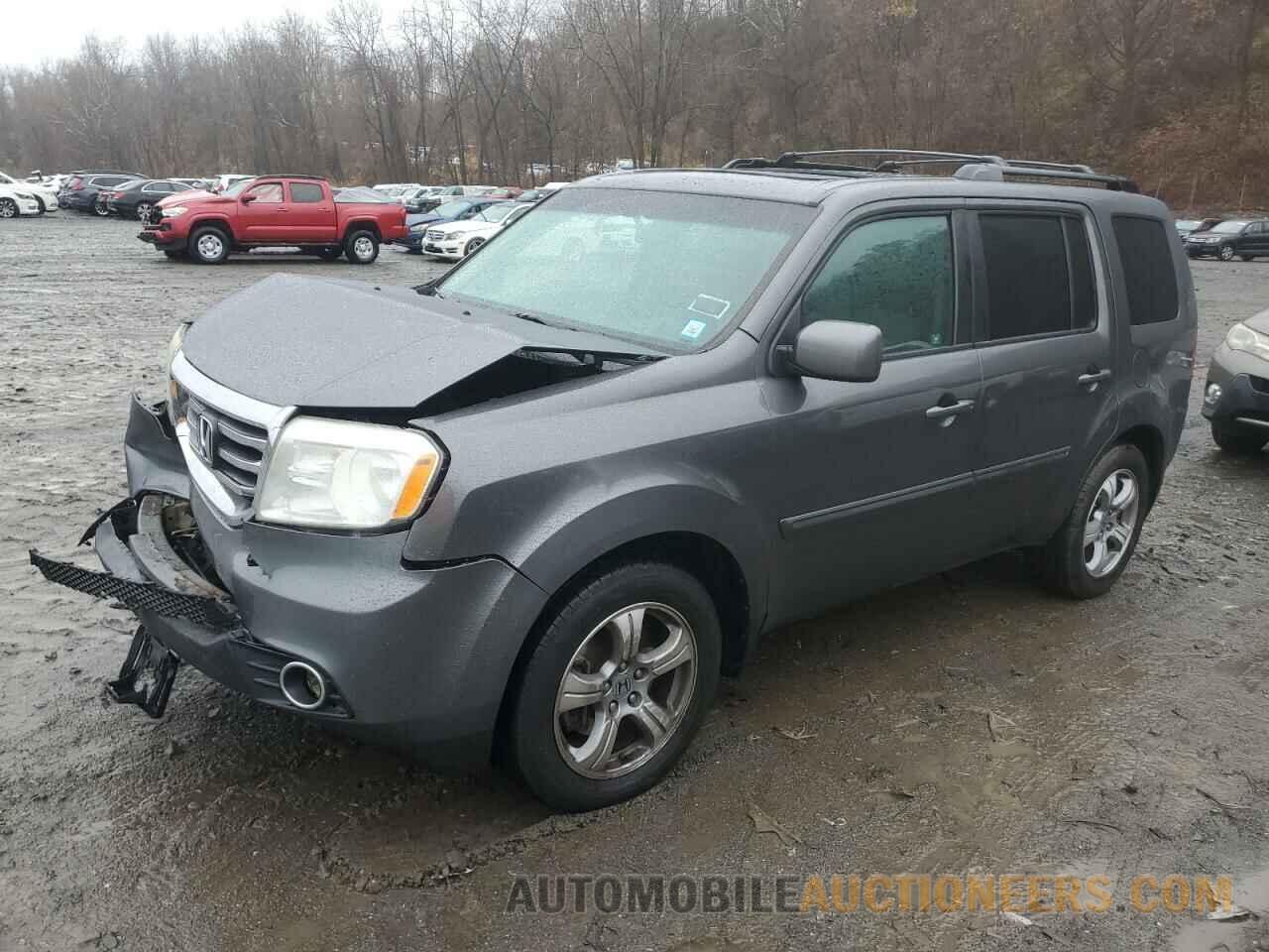 5FNYF4H56CB002365 HONDA PILOT 2012