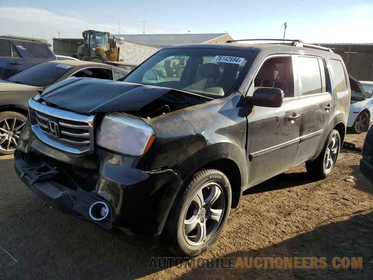 5FNYF4H56CB074652 HONDA PILOT 2012