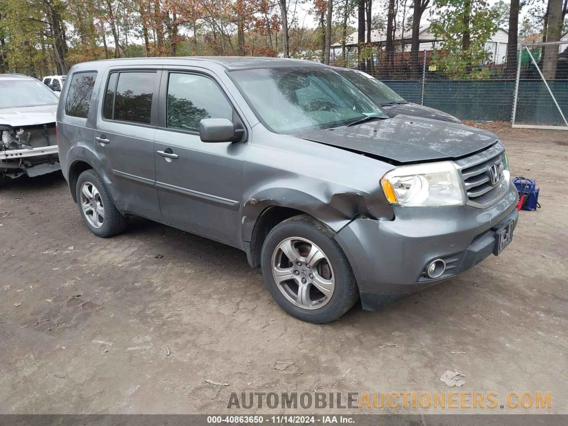 5FNYF4H56DB021953 HONDA PILOT 2013