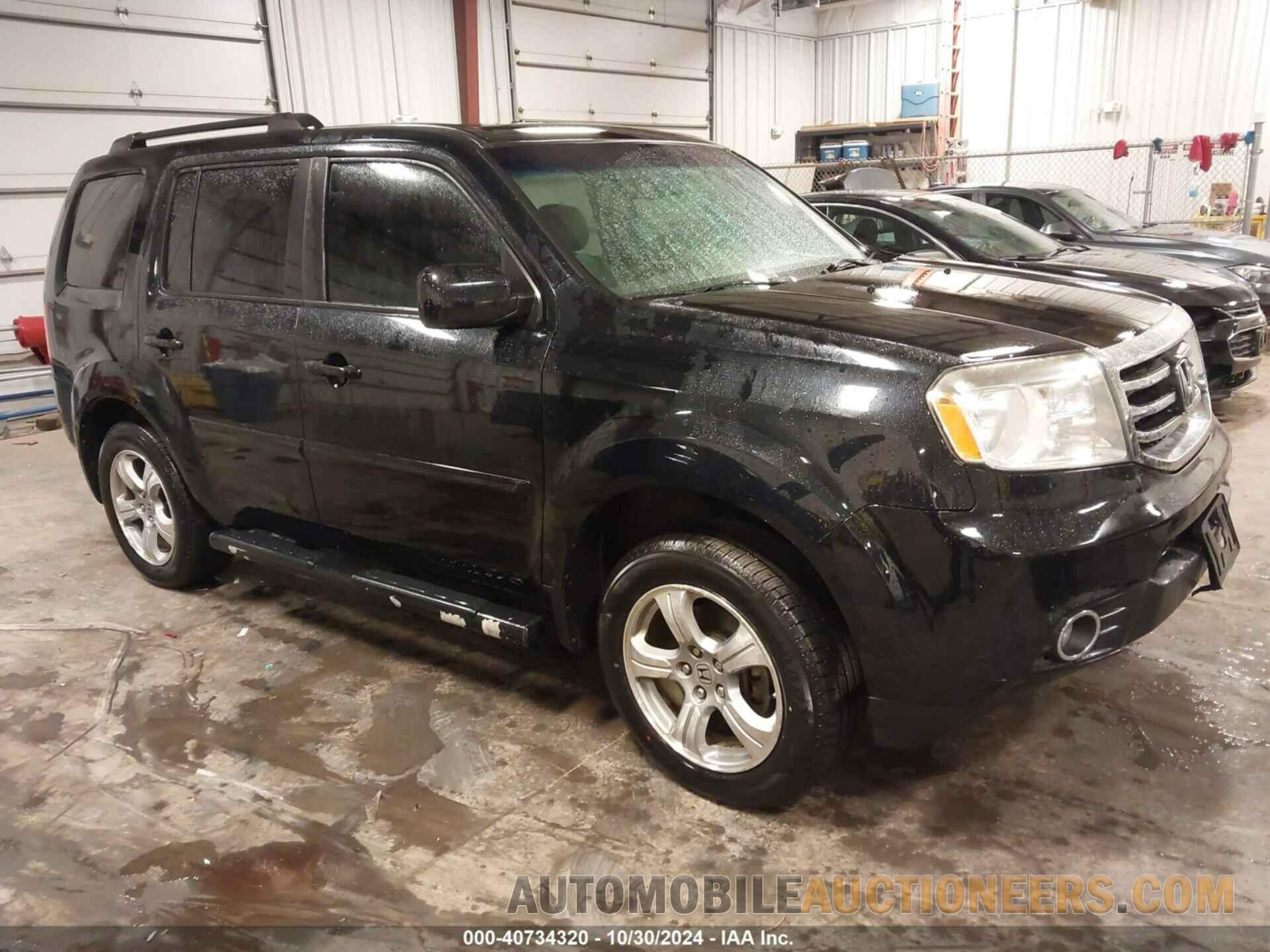 5FNYF4H56DB067086 HONDA PILOT 2013