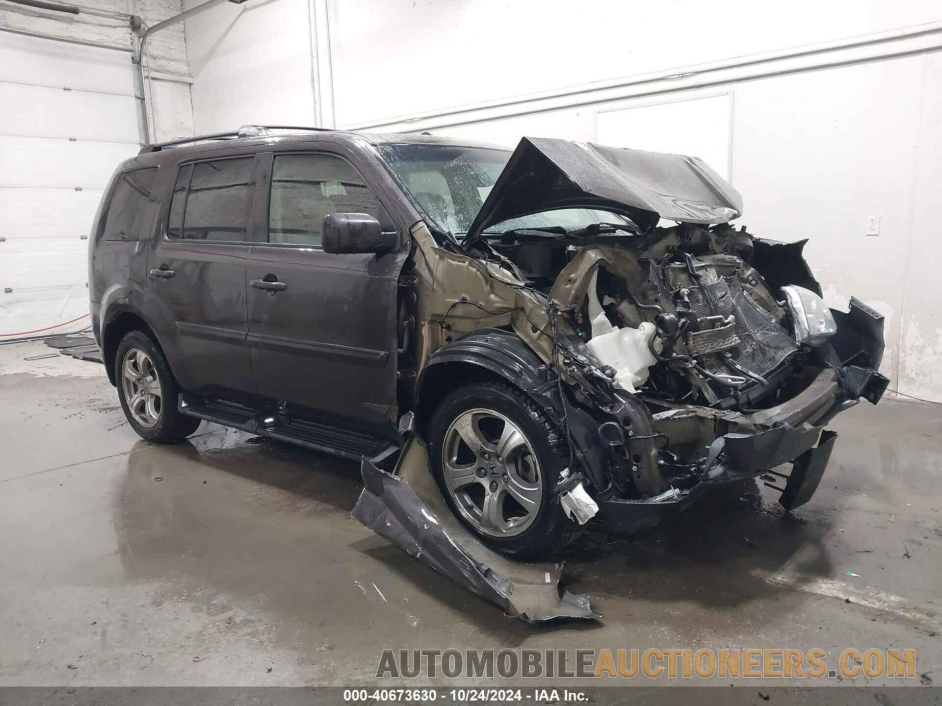 5FNYF4H57DB026353 HONDA PILOT 2013