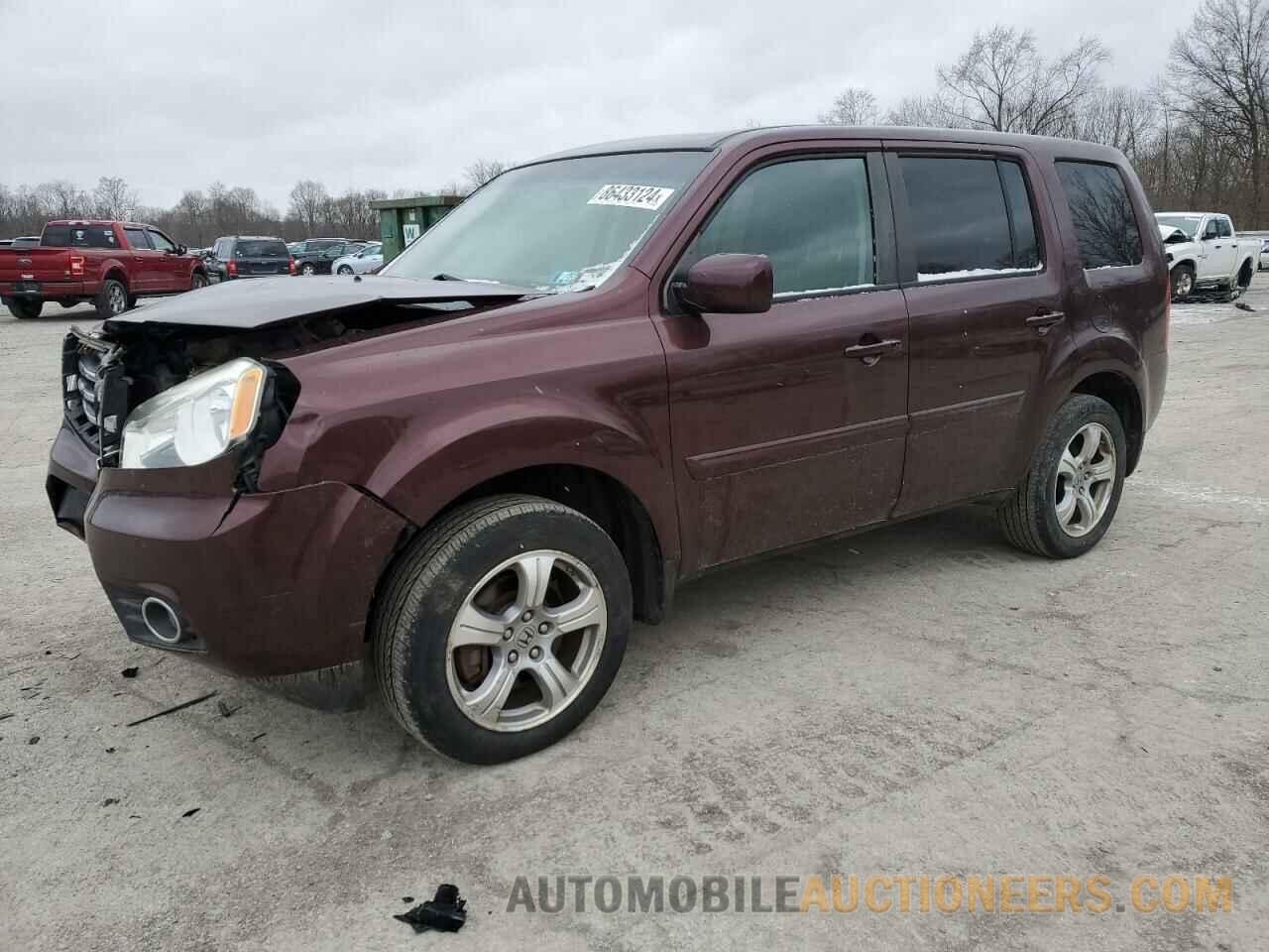 5FNYF4H57DB033349 HONDA PILOT 2013