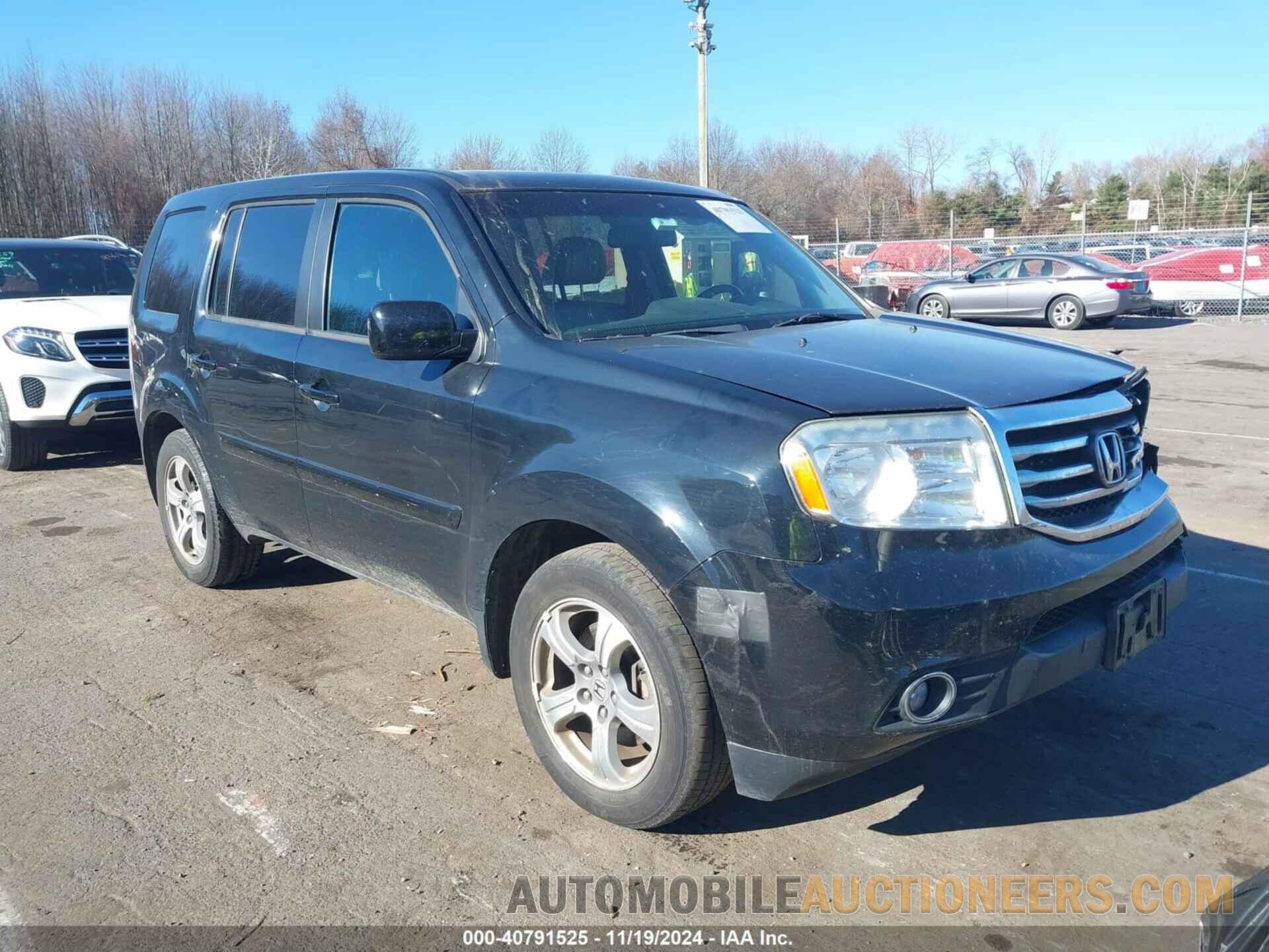 5FNYF4H57EB018870 HONDA PILOT 2014