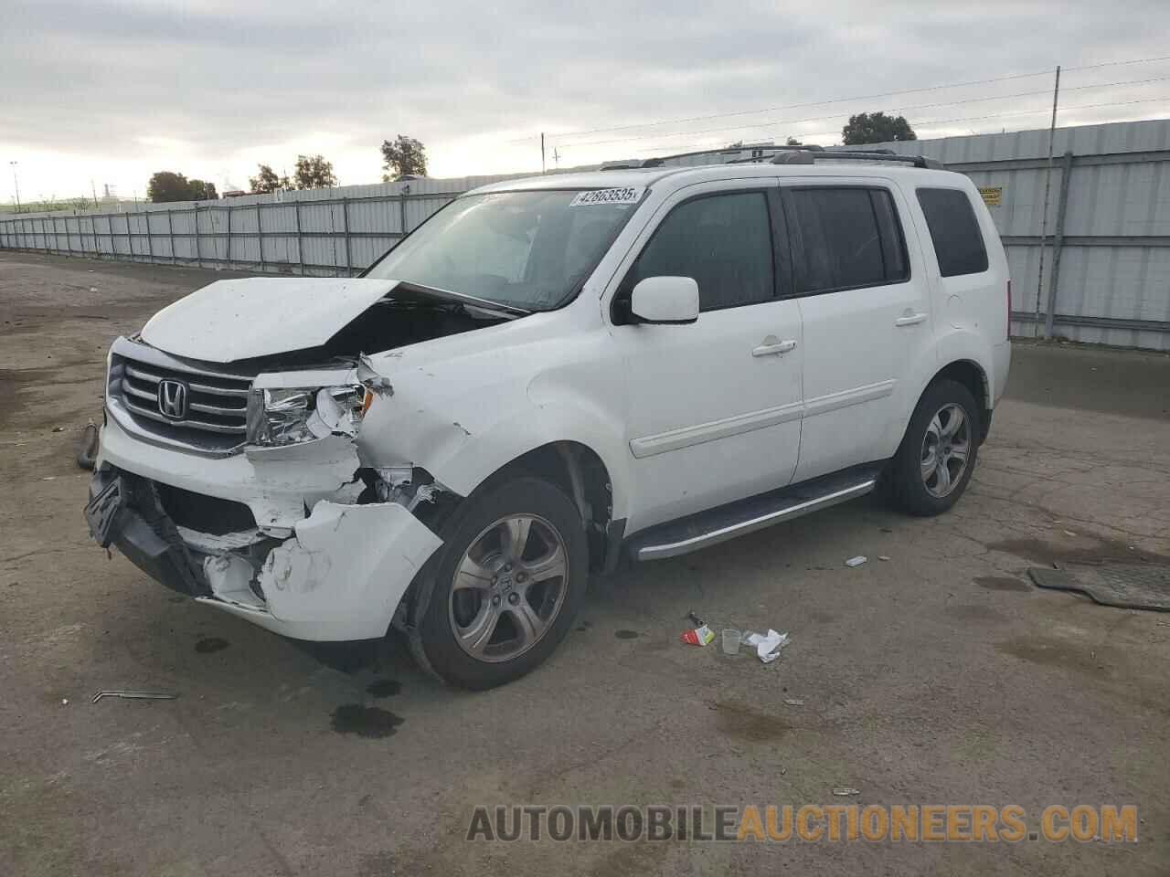 5FNYF4H57FB016442 HONDA PILOT 2015