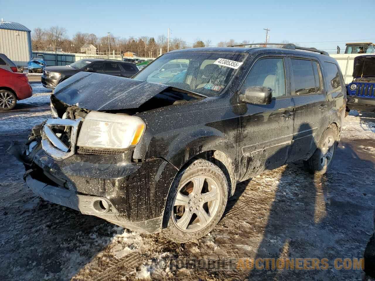 5FNYF4H58CB028417 HONDA PILOT 2012